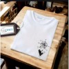 Erkek Ön Baskili T-shirt Plus Model